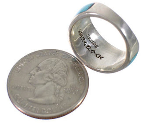 Sterling Silver Multicolor WhiteRock Wild Fire Ring Size 6-1/2 EX30033