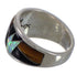 Whiterock Jewelry Multicolor Sterling Silver Ring Size 5-1/2 EX30037