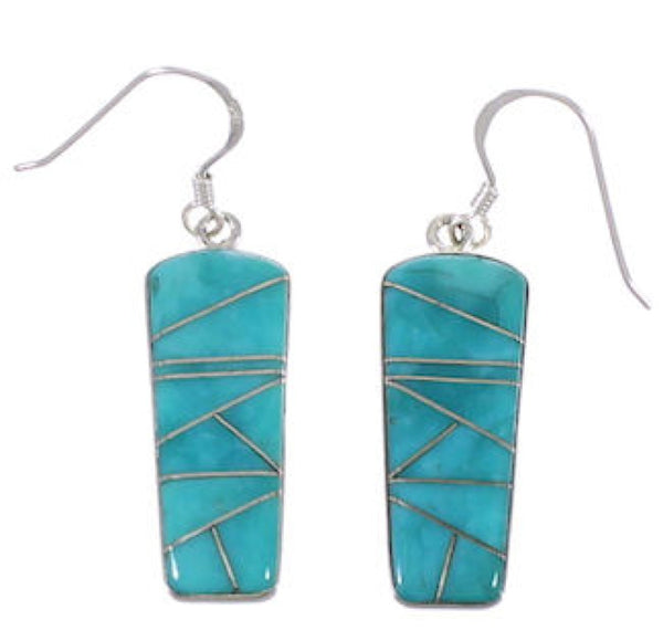Turquoise Jewelry Southwest Hook Dangle Earrings PX31658