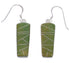 Turquoise Inlay Southwest Silver Hook Dangle Earrings PX31650