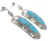 Southwest Turquoise Inlay Jewelry Post Dangle Earrings PX31715
