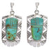Sterling Silver And Turquoise Jewelry Earrings PX31711