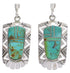 Sterling Silver And Turquoise Jewelry Earrings PX31711