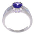 Southwest Amethyst Opal Sterling Silver Ring Size 6-1/4 EX51993