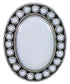 White Agate And Sterling Silver Ring Size 6-1/2 PX43654