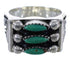 Southwest High Quality Turquoise Needlepoint Ring Size 7-1/4 VX37054