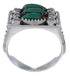 Southwest High Quality Turquoise Needlepoint Ring Size 7-1/4 VX37054