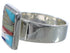 Multicolor Sturdy Sterling Silver Ring Size 5-1/2 WX39837