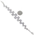 Lapis Multicolor Silver Jewelry Whiterock Link Bracelet AS29605