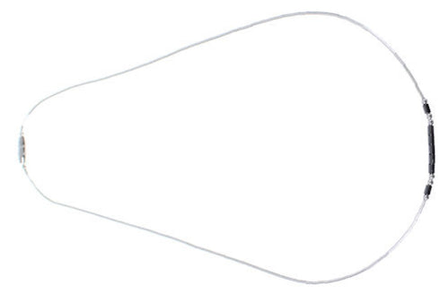 Hand Strung Liquid Silver & Hematite 16" Necklace Jewelry LS37H