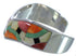 Multicolor Inlay Whiterock Sterling Silver Jewelry Bracelet NS45982