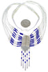 Genuine Liquid Sterling Silver & Lapis Peacock Necklace PEACOCKL