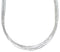 Genuine Liquid Sterling Silver 10 Strands 21" Necklace Jewelry LS1021