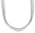 Genuine Liquid Sterling Silver 20 Strands 21" Necklace Jewelry LS2021
