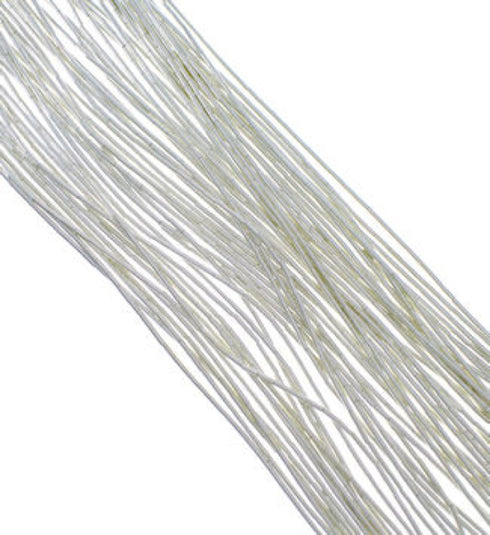 Stunning Liquid Sterling Silver 50 Strands 30" Necklace LS5030