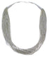 Genuine Liquid Sterling Silver 100 Strands 16" Necklace LS10016