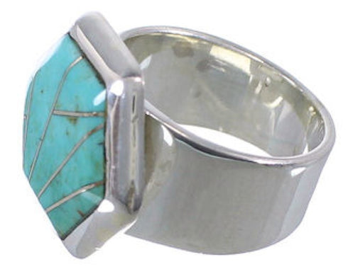 High Quality Southwest Turquoise Ring Size 5-1/2 EX40540