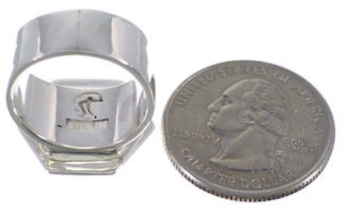 Southwest High Quality Turquoise Ring Size 8-3/4 EX40552