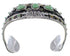 Turquoise Southwest Jewelry Substantial Silver Cuff Bracelet EX28250