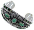 Southwest Turquoise Sterling Silver High Quality Cuff Bracelet CX49607
