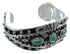 Southwest Turquoise Sterling Silver High Quality Cuff Bracelet CX49607