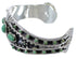 Southwest Turquoise Sterling Silver High Quality Cuff Bracelet CX49607