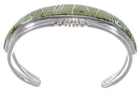 Southwestern Jewelry Turquoise Silver Sturdy Cuff Bracelet EX28197