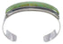 Southwestern Jewelry Turquoise Well-Built Silver Cuff Bracelet EX28212