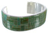 Sterling Silver Southwest Turquoise Sturdy Cuff Bracelet EX28220