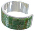 Sterling Silver Southwest Turquoise Sturdy Cuff Bracelet EX28220