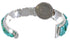 Southwest Jewelry Turquoise High Quality Silver Cuff Bracelet EX28233