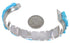 Turquoise Sterling Silver Southwest Cuff Bracelet YX74886