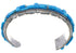 Turquoise Southwestern Jewelry Sturdy Silver Cuff Bracelet EX28237