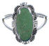 Southwestern Genuine Sterling Silver Turquoise Ring Size 4-3/4 TX41664