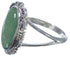 Southwestern Genuine Sterling Silver Turquoise Ring Size 4-3/4 TX41664