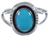 Southwestern Silver Jewelry Turquoise Ring Size 5-3/4 TX41806
