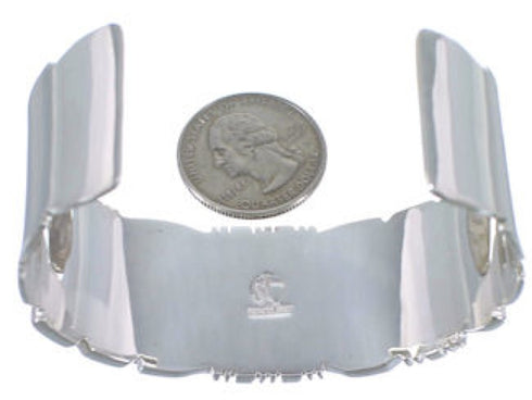 Sterling Silver Turquoise Southwest High Quality Cuff Bracelet EX28737