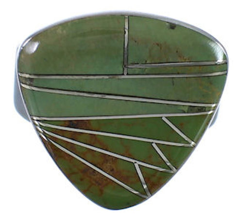 Sterling Silver Jewelry Turquoise High Quality Ring Size 8-1/4 PX40376