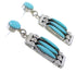 Turquoise Jewelry Southwestern Post Dangle Earrings PX32864
