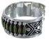 Southwest Jewelry Turquoise Well-Built Silver Cuff Bracelet EX28371