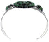 Southwestern Sterling Silver Turquoise Needlepoint Bracelet EX28384