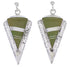 Turquoise And Genuine Sterling Silver Earrings EX31391
