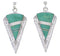 Genuine Sterling Silver Turquoise Jewelry Earrings EX31394