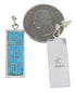 Turquoise Southwest Sterling Silver Earrings EX31489