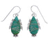 Turquoise Inlay Southwest Hook Dangle Earrings FX31378
