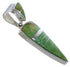 Turquoise Southwestern Slide Pendant EX28893
