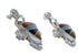 Southwest Multicolor Inlay Jewelry Earrings EX31586