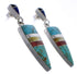Multicolor Southwestern Post Dangle Earrings EX31634