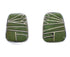 Southwest Sterling Silver Turquoise Inlay Post Earrings FX31016