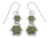 Sterling Silver Southwest Turquoise Hook Dangle Earrings FX31033